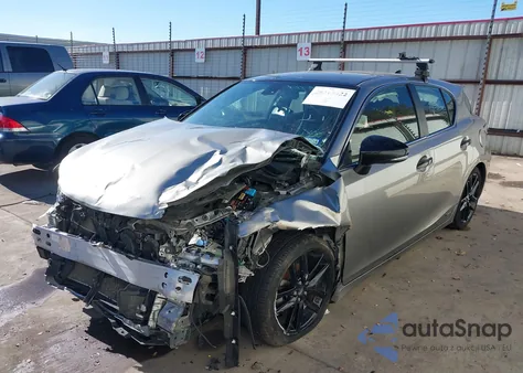 2016 Lexus Ct 200H из США, поврежденный, VIN JTHKD5BH1G2263768
